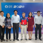 李子彬会长、马彬专职副会长带队考察百世集团