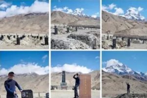 旅游博主在戍边英雄墓碑前摆拍，公益诉讼立案！