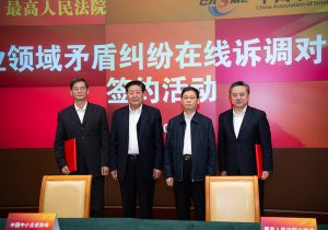 最高人民法院与德主刑辅调解中心建立“总对总”在线诉调对接机制