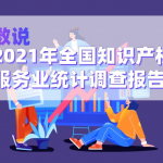 数说2021年全国知识产权服务业统计调查报告